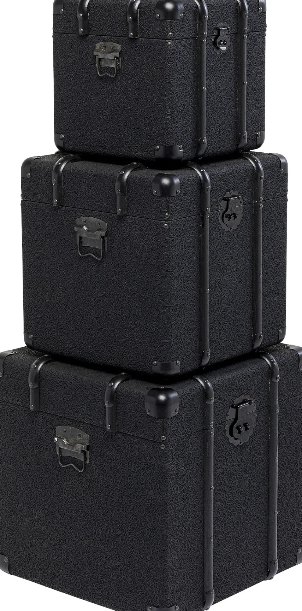 Koffer Voyage Black (3/set)