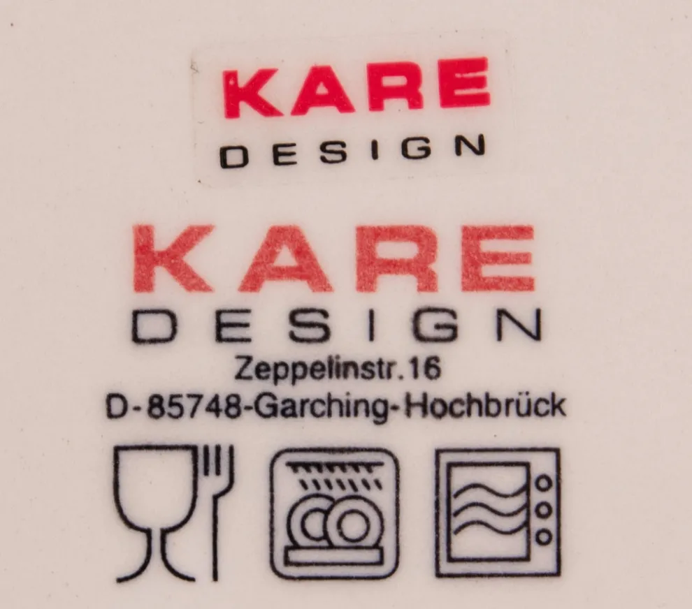 Koffiekopje Swirl Blauw (2-delig)