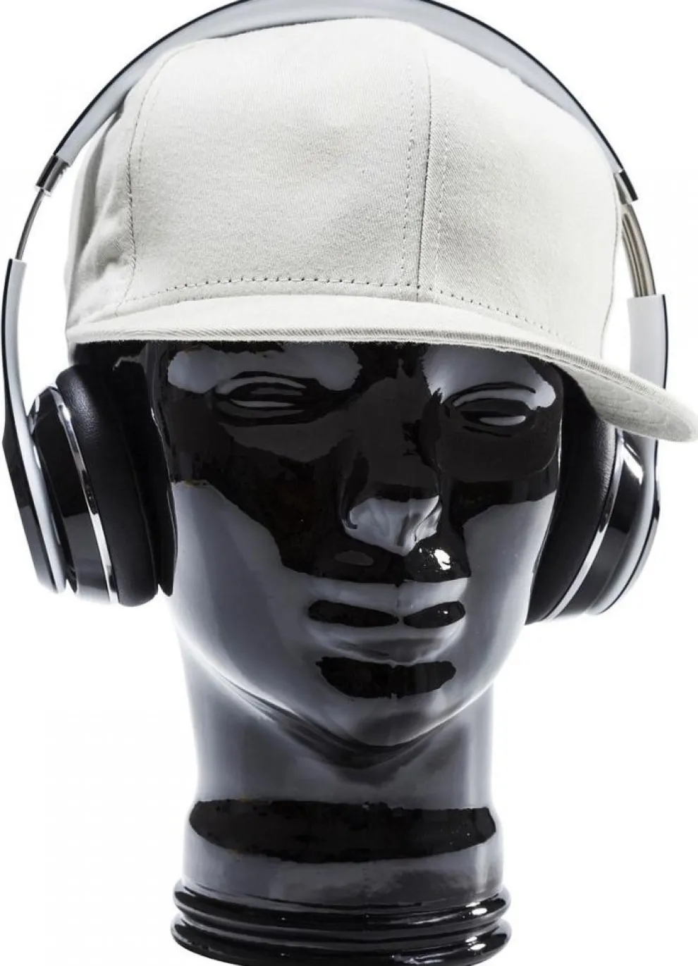 Koptelefoonhouder Zwart