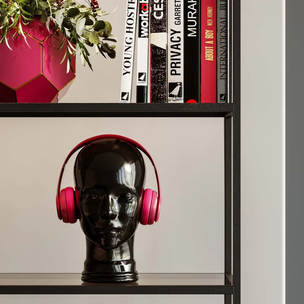 Koptelefoonhouder Zwart