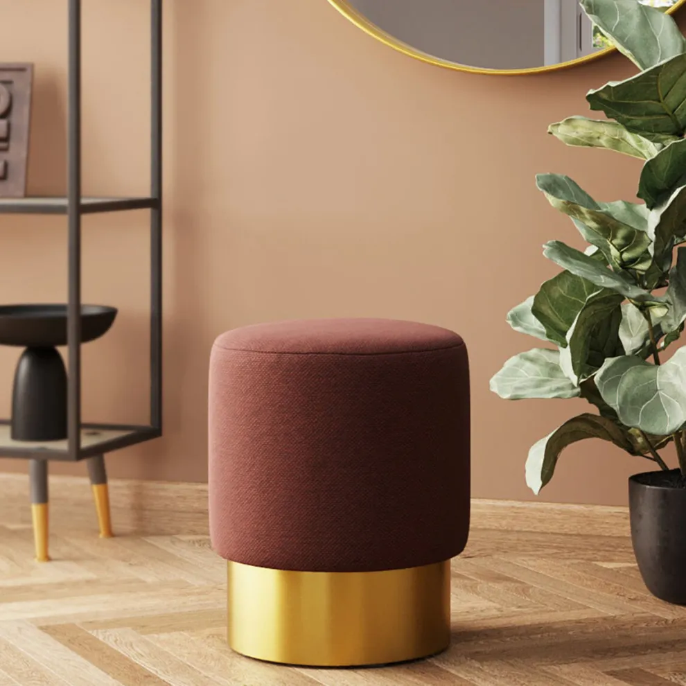 Kruk Cherry Lina Brown Brass Ø35cm