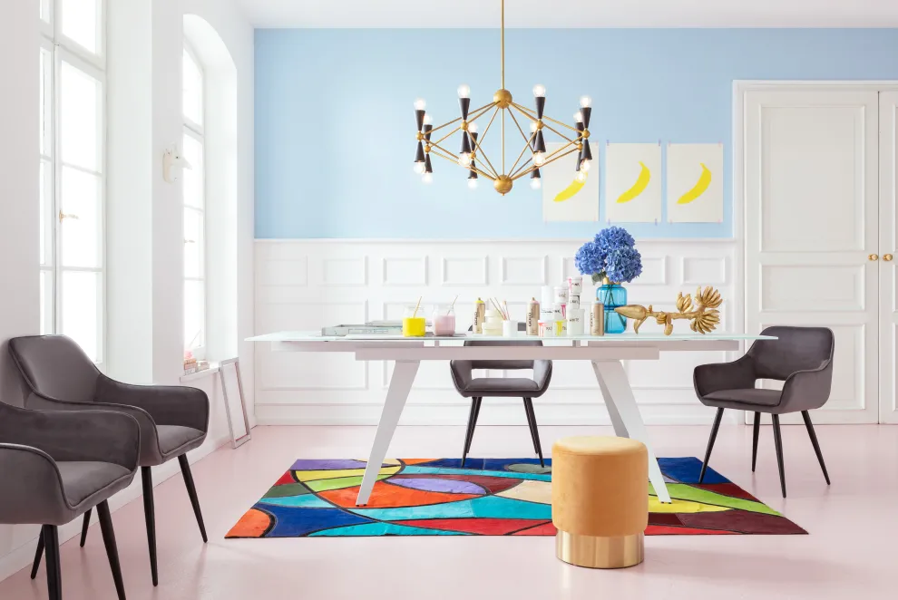 Kruk Cherry Oranje Messing Ø35cm