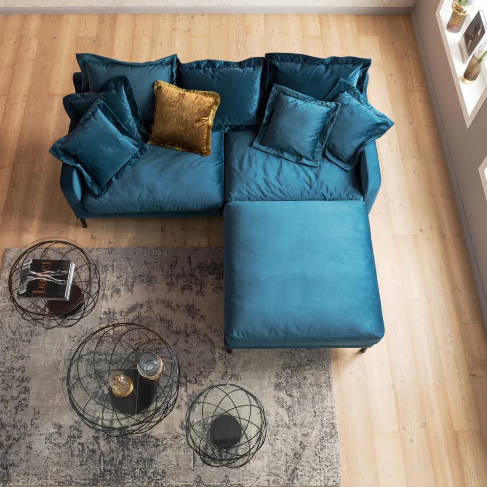 Kruk Lullaby Petrol-Blauw