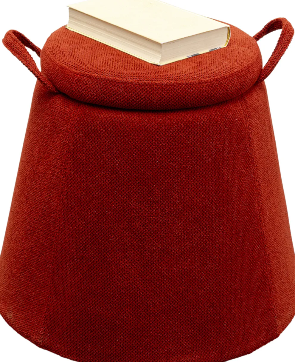 Kruk Thimble Storage Rood Ø51cm