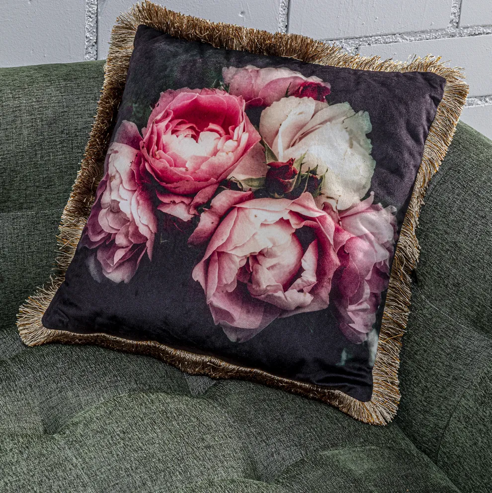 Kussen Blush Roses 45x45cm