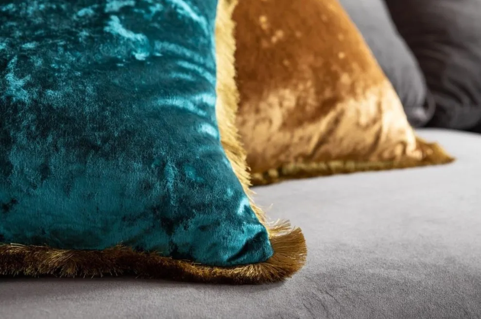 Kussen Cannes Petrol-Blauw 45x45cm