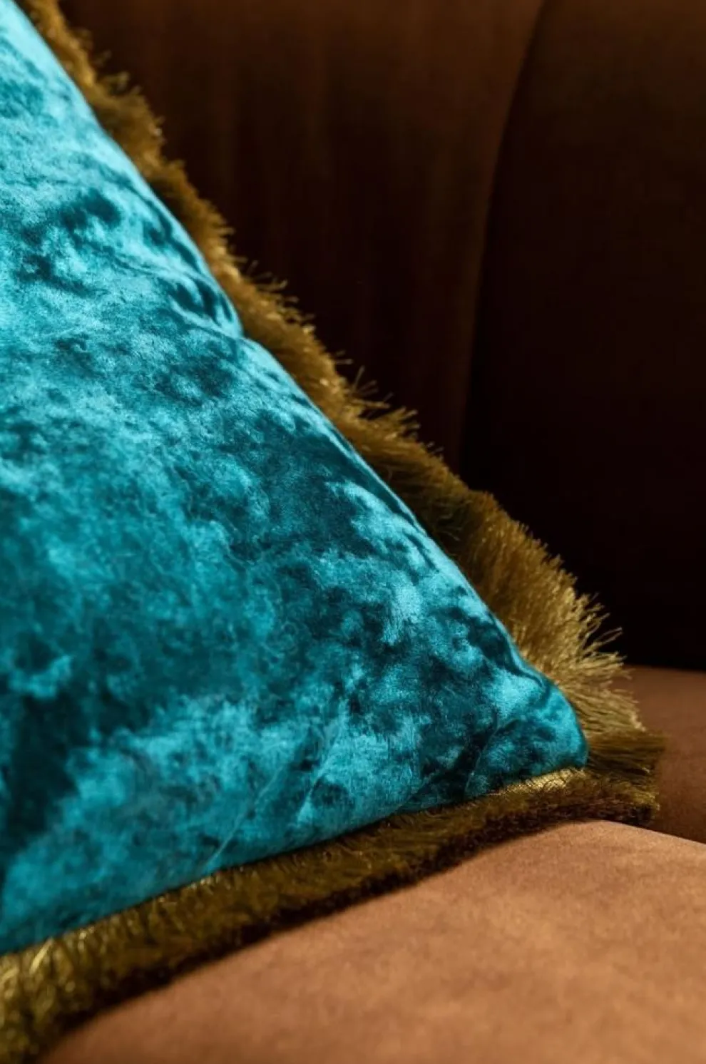 Kussen Cannes Petrol-Blauw 45x45cm