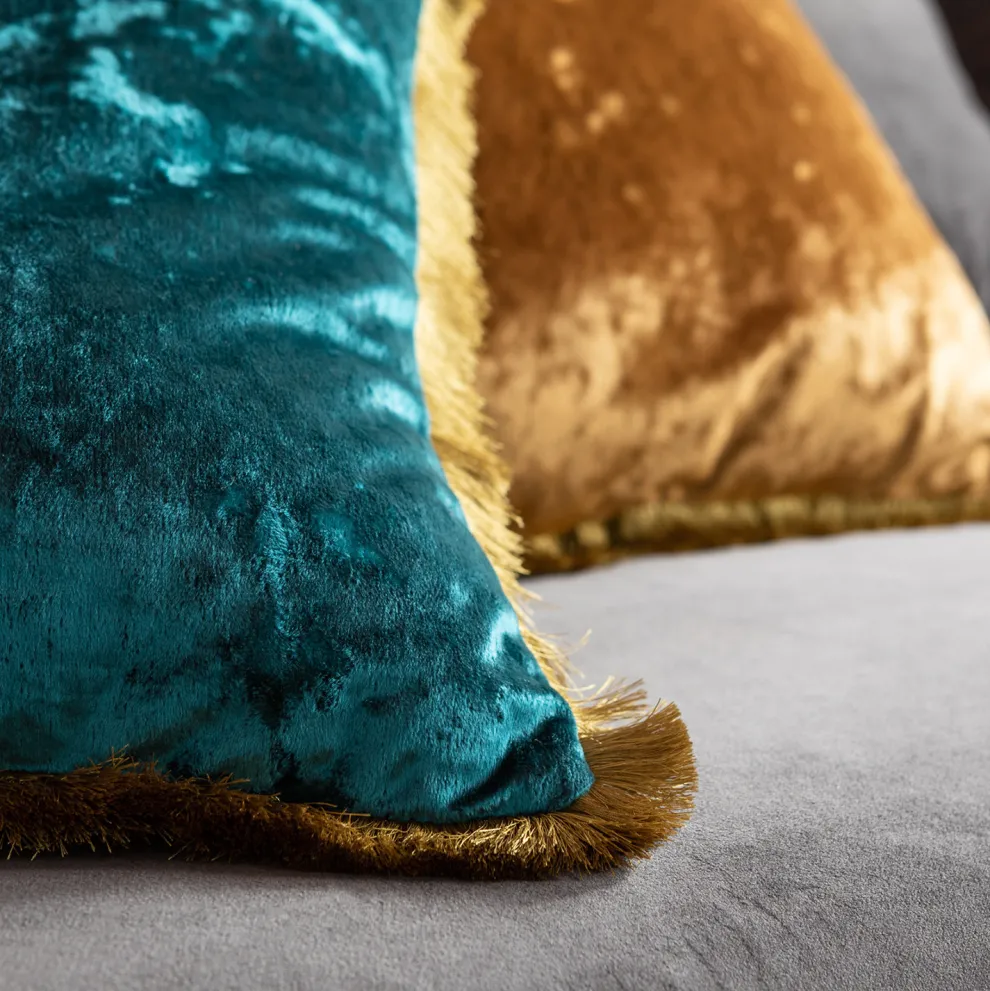 Kussen Cannes Petrol-Blauw 45x45cm