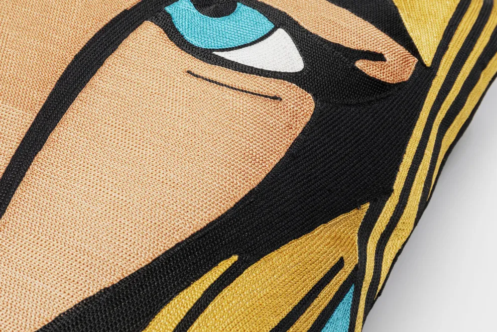 Kussen Comic Lady 50x50cm