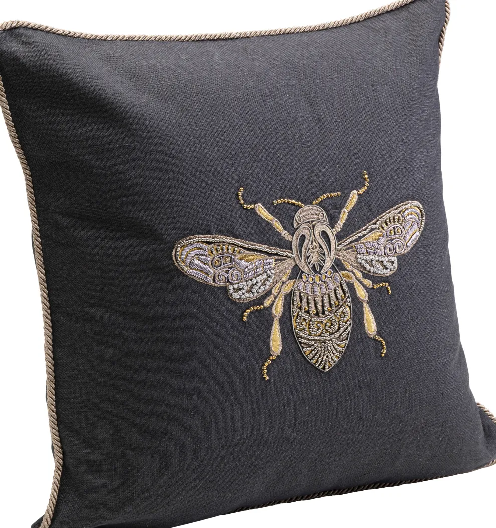 Kussen Glitter Bee 40x40cm