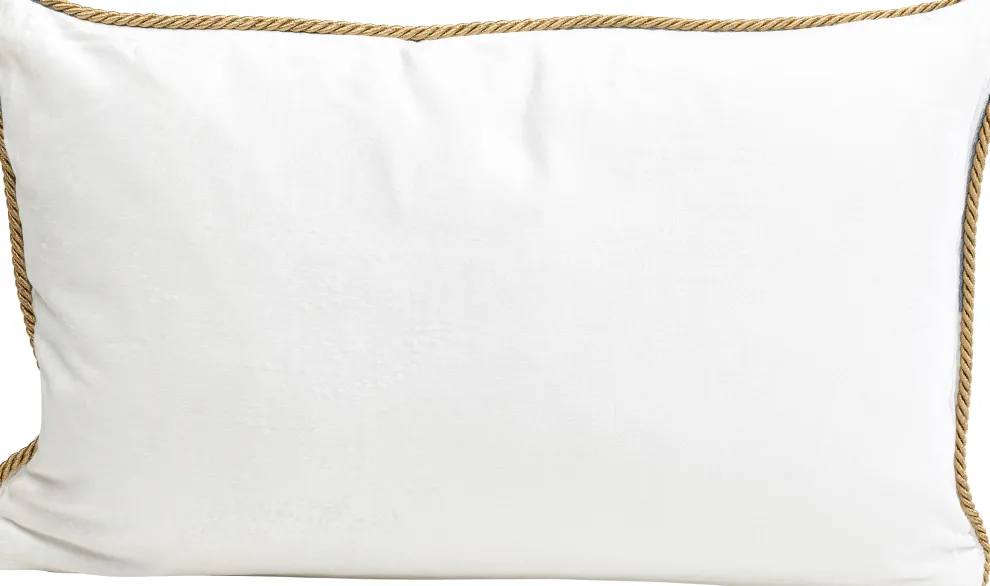 Kussen Glitter Dragonfly White 50x30cm