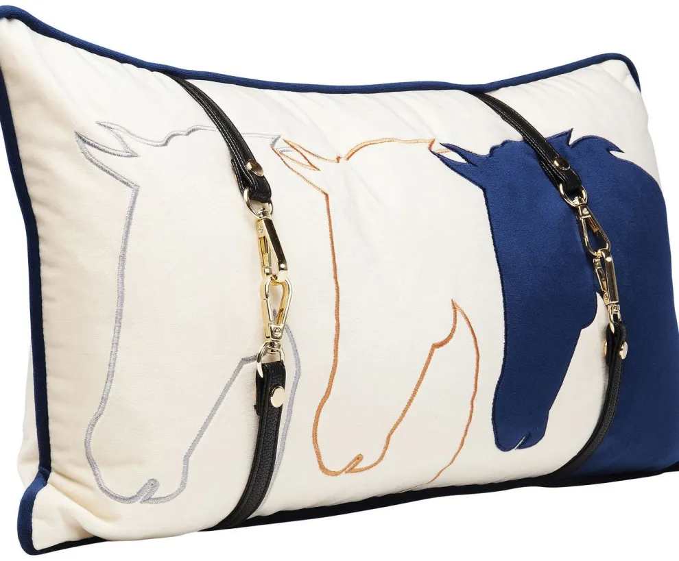 Kussen Horseface 28x50cm