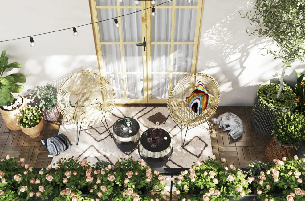 Kussen Lava Grijs 45x45cm