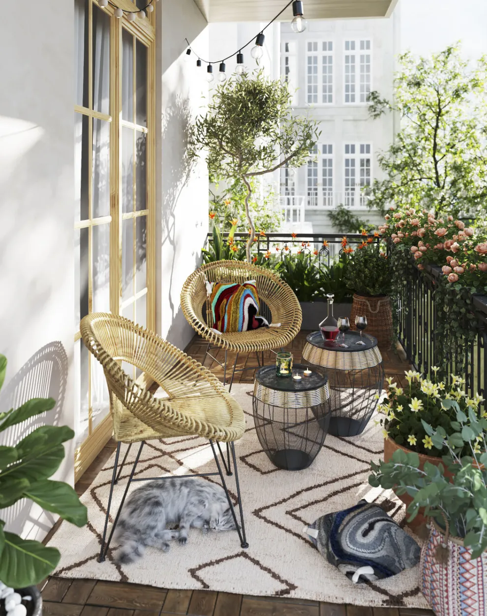 Kussen Lava Grijs 45x45cm