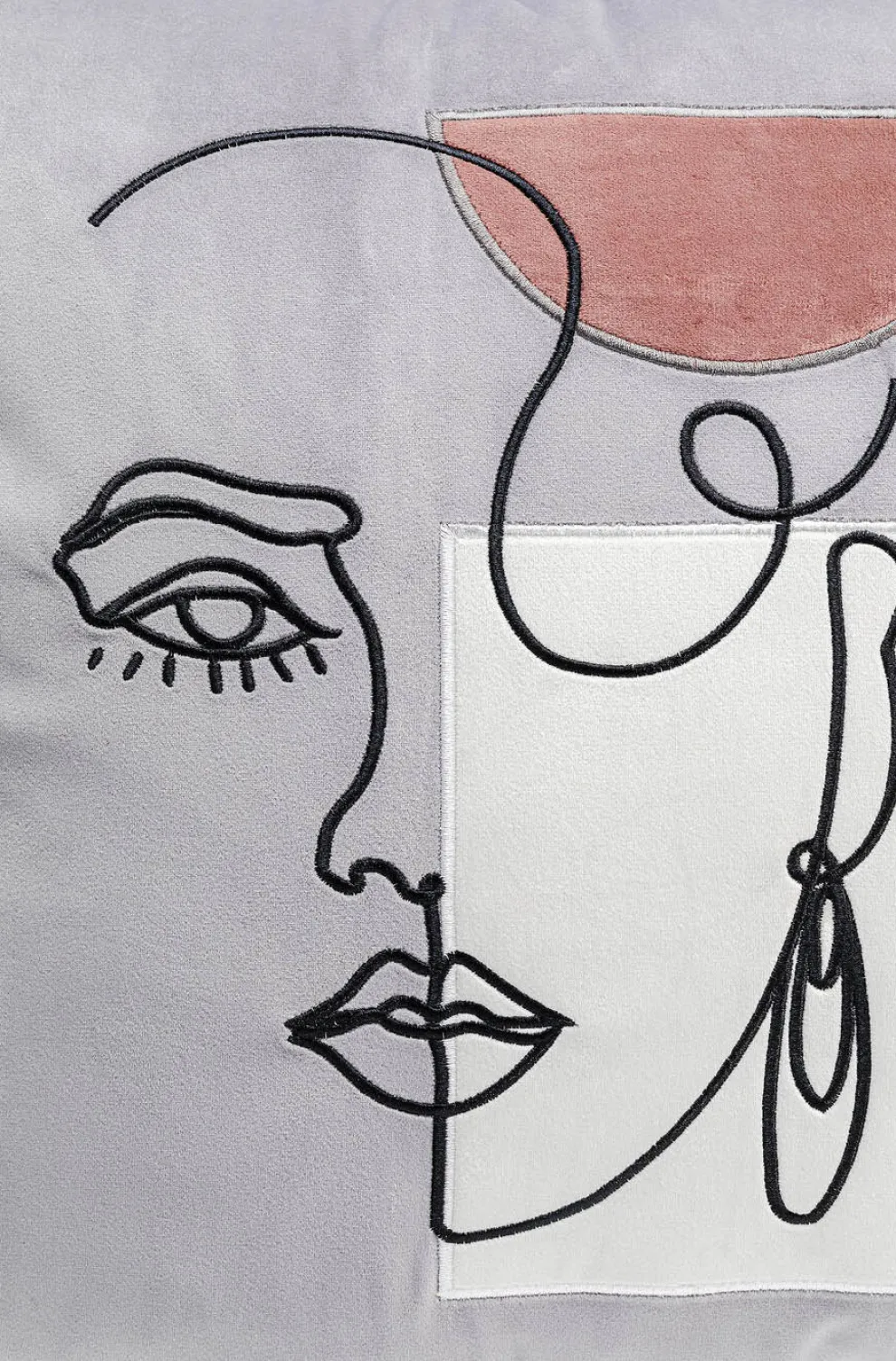 Kussen Mademoiselle 45x45cm