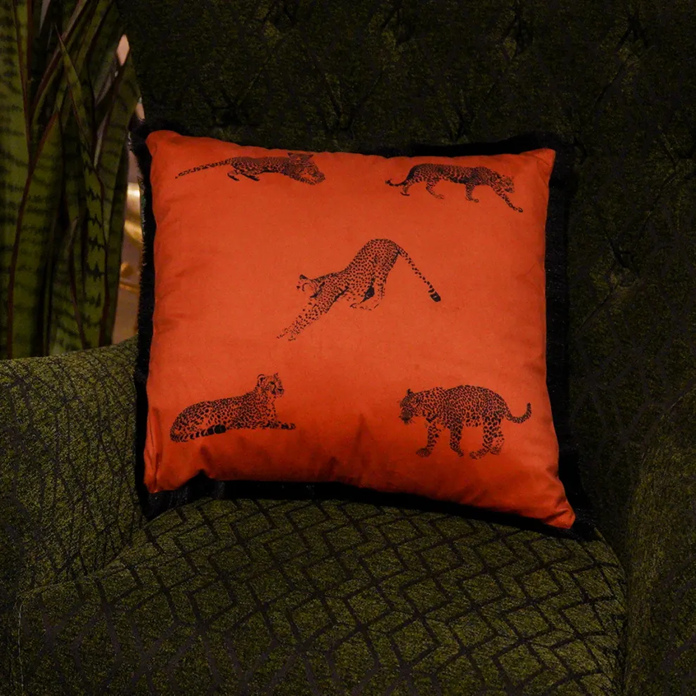 Kussen Panter 45x45cm