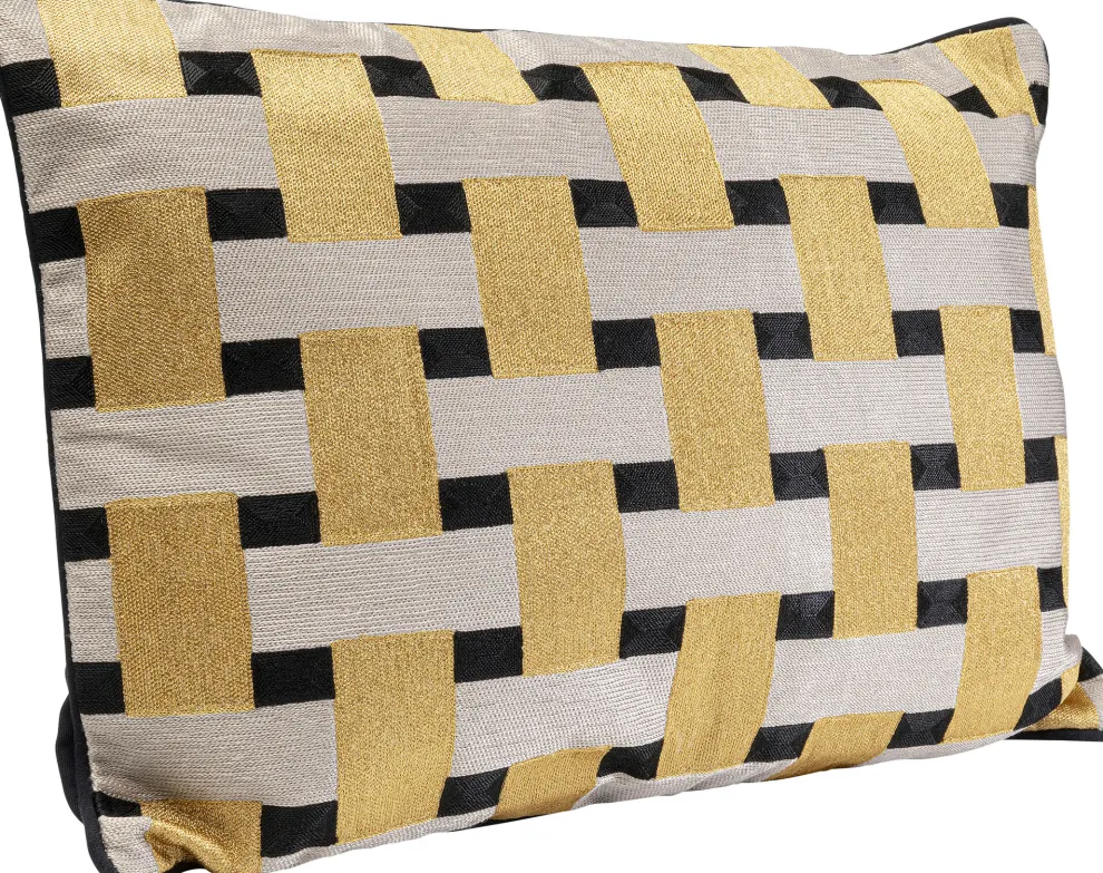 Kussen Treccia Yellow 60x40cm