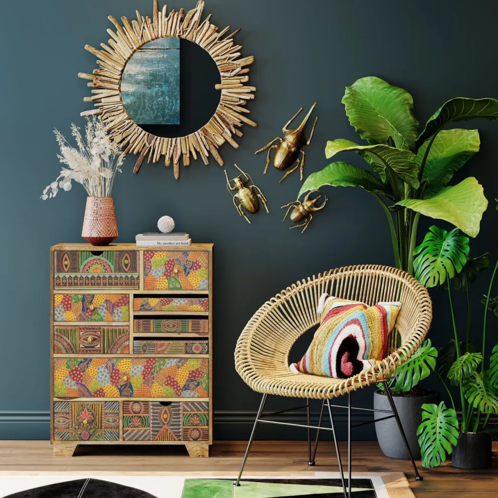 Kussen Waves Multi 45x45cm