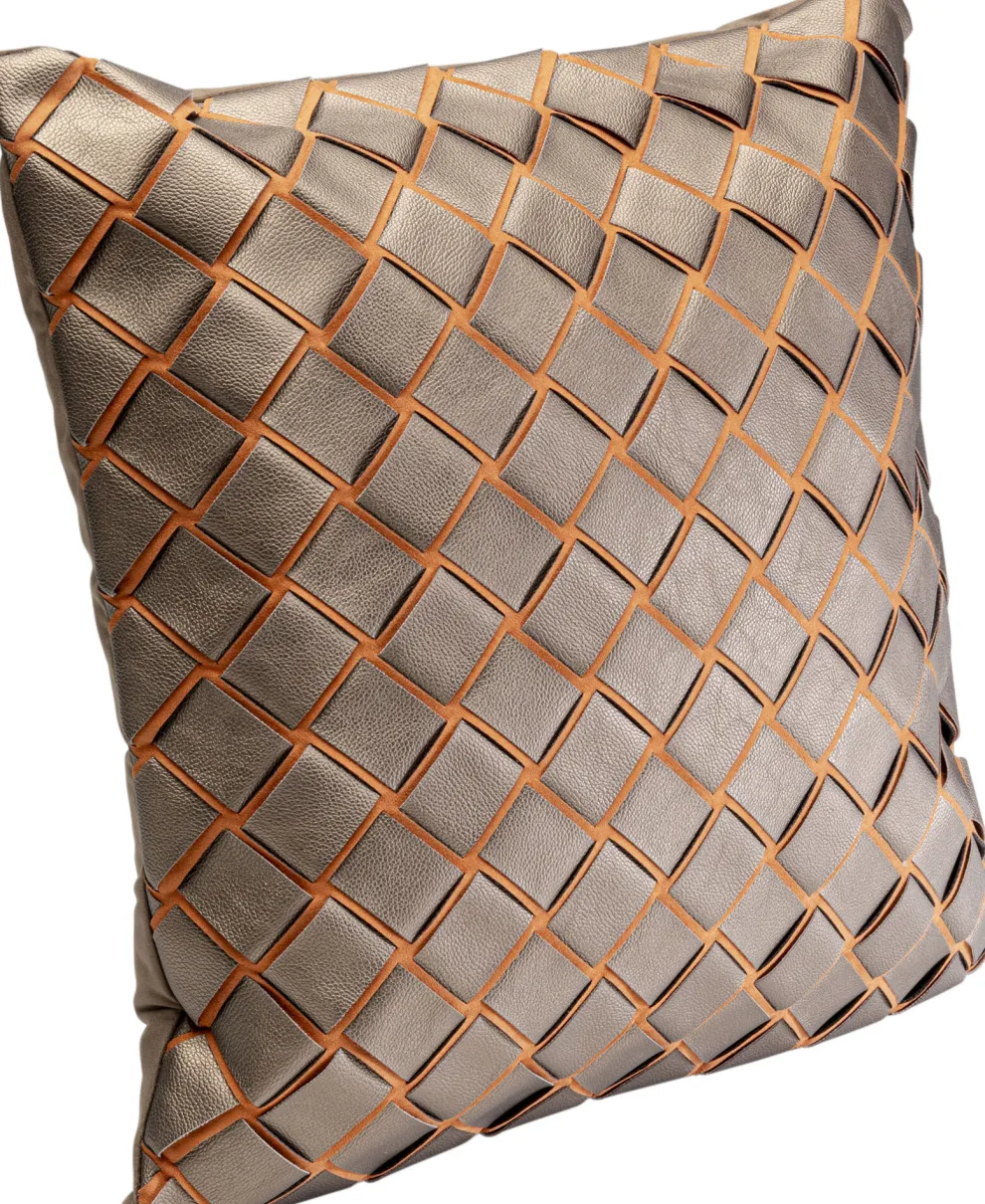 Kussen Zoe Patch Green 45x45cm