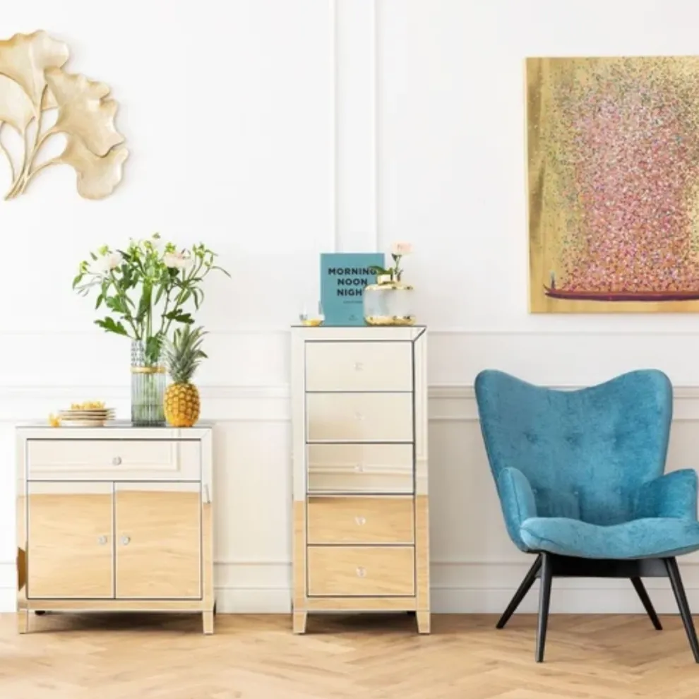 Ladekast Luxury Champagne 5 Lades