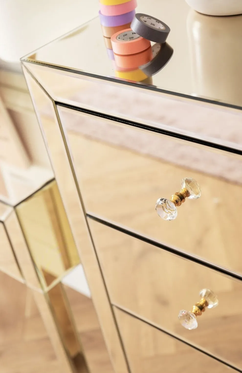 Ladekast Luxury Champagne 5 Lades