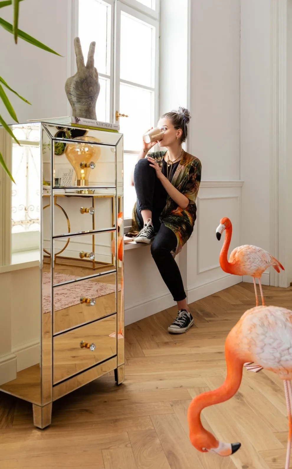 Ladekast Luxury Champagne 5 Lades