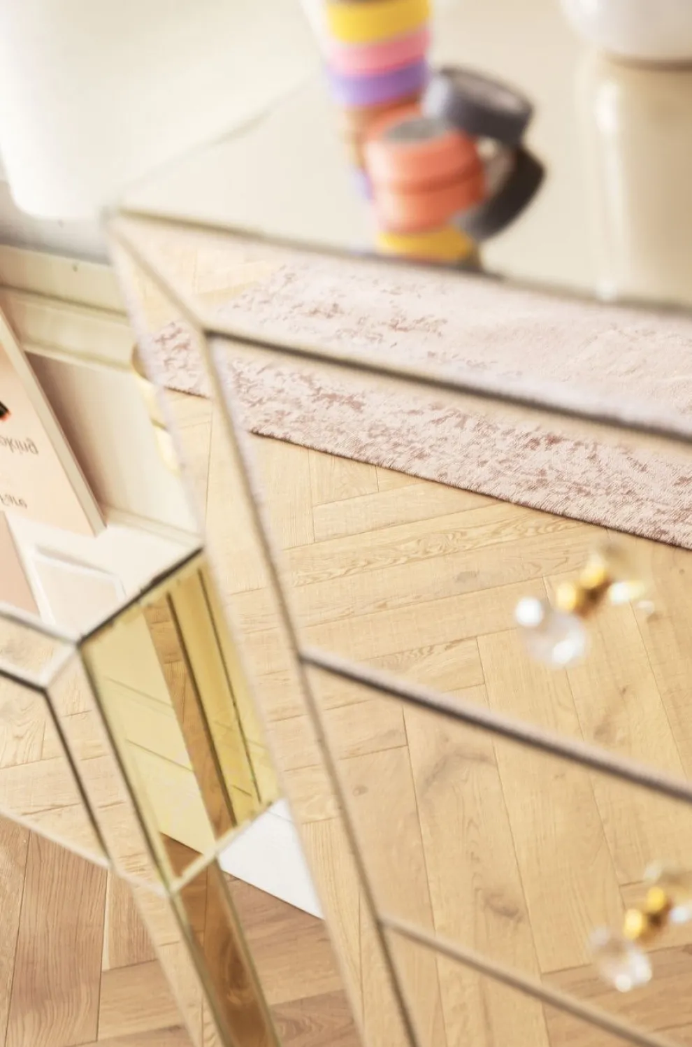 Ladekast Luxury Champagne 5 Lades