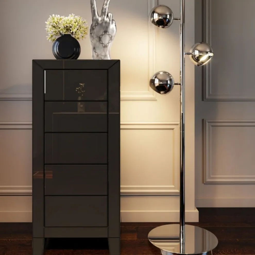 Ladekast Luxury Push 5 Lades Grijs