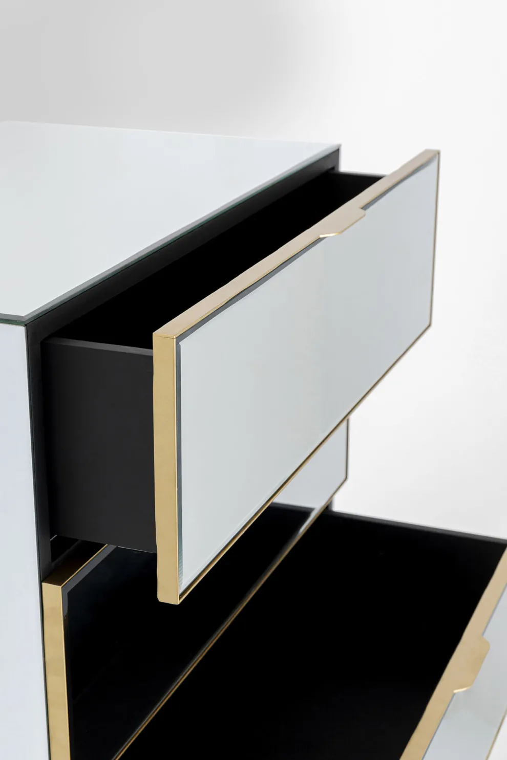 Ladekast Soran 5 Laden Gold 65x114cm