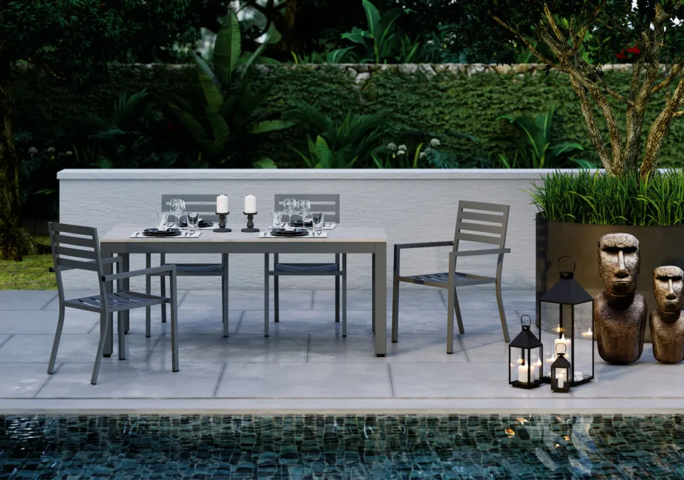 Lantaarn Giardinio Zwart Goud (4-delig)