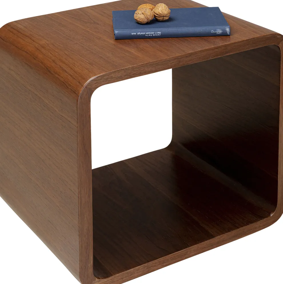 Lounge Cube MDF Walnut