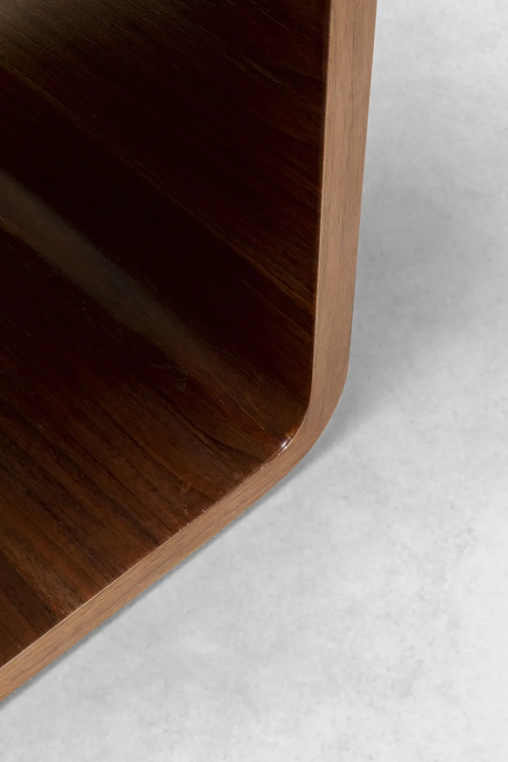 Lounge Cube MDF Walnut