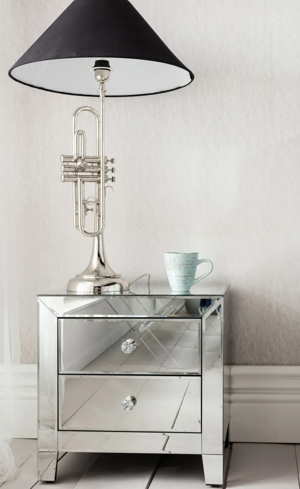 Nachtkastje Luxury 2 Lades