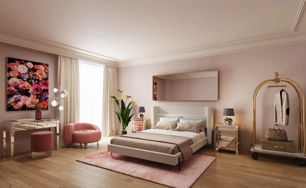 Nachtkastje Luxury 2 Lades