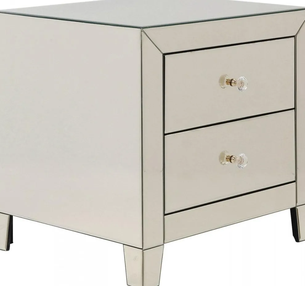 Nachtkastje Luxury Champagne 2 Lades