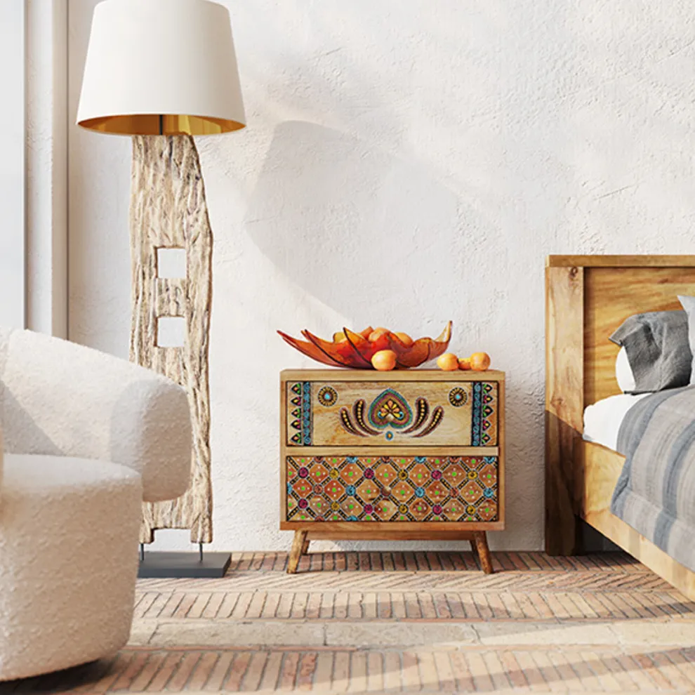 Nachtkastje Menorca 50x46cm