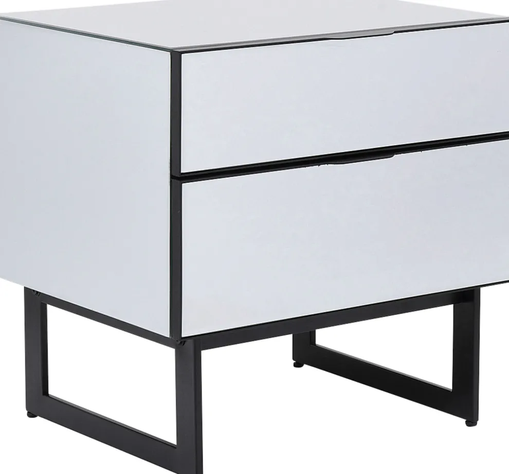 Nachtkastje Soran Black 49x50cm