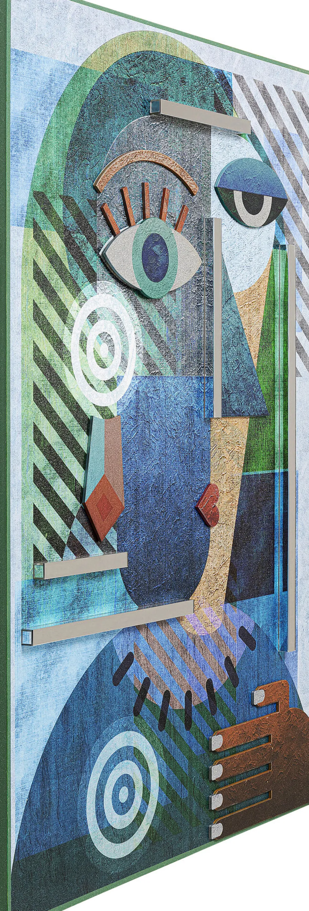 Object Picture Geometric Woman 100x150cm