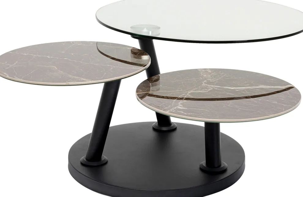 Salontafel Avignon 80 (+124)x80cm