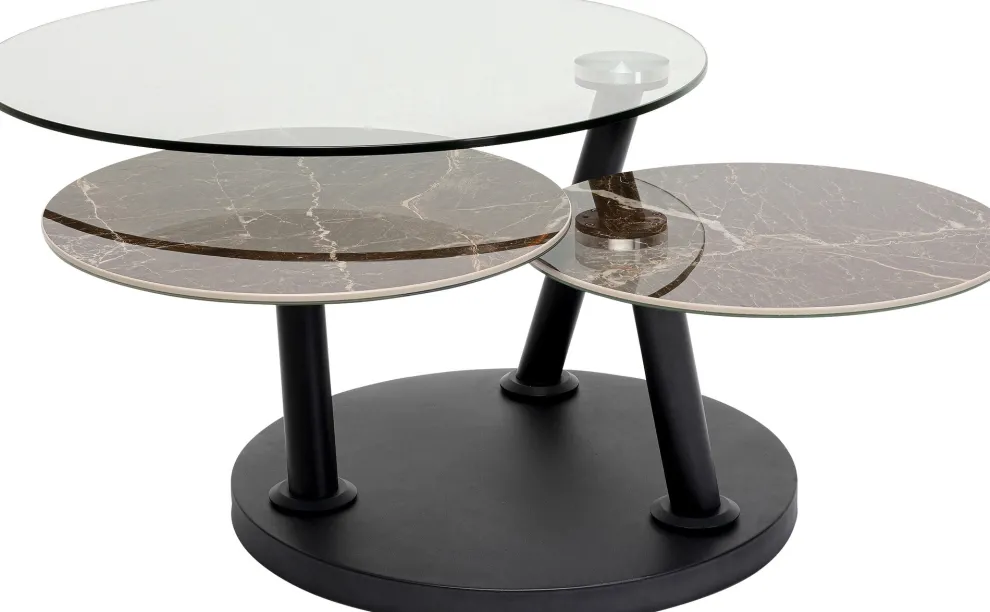 Salontafel Avignon 80 (+124)x80cm