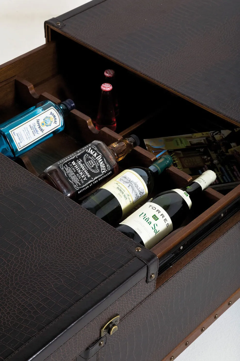 Salontafel Bar Globetrotter 120x75cm