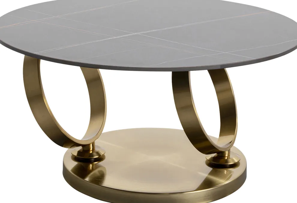Salontafel Beverly Gold 133x80cm