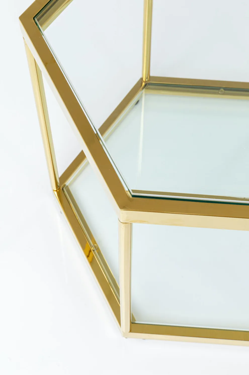 Salontafel Comb Goud 45cm