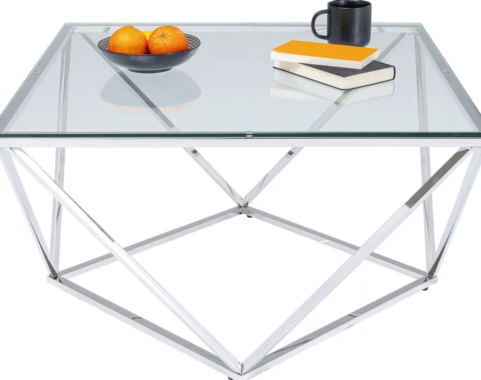 Salontafel Cristallo 80x80