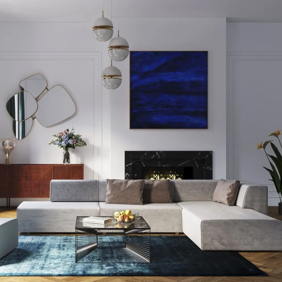 Salontafel Dimension 80x80cm