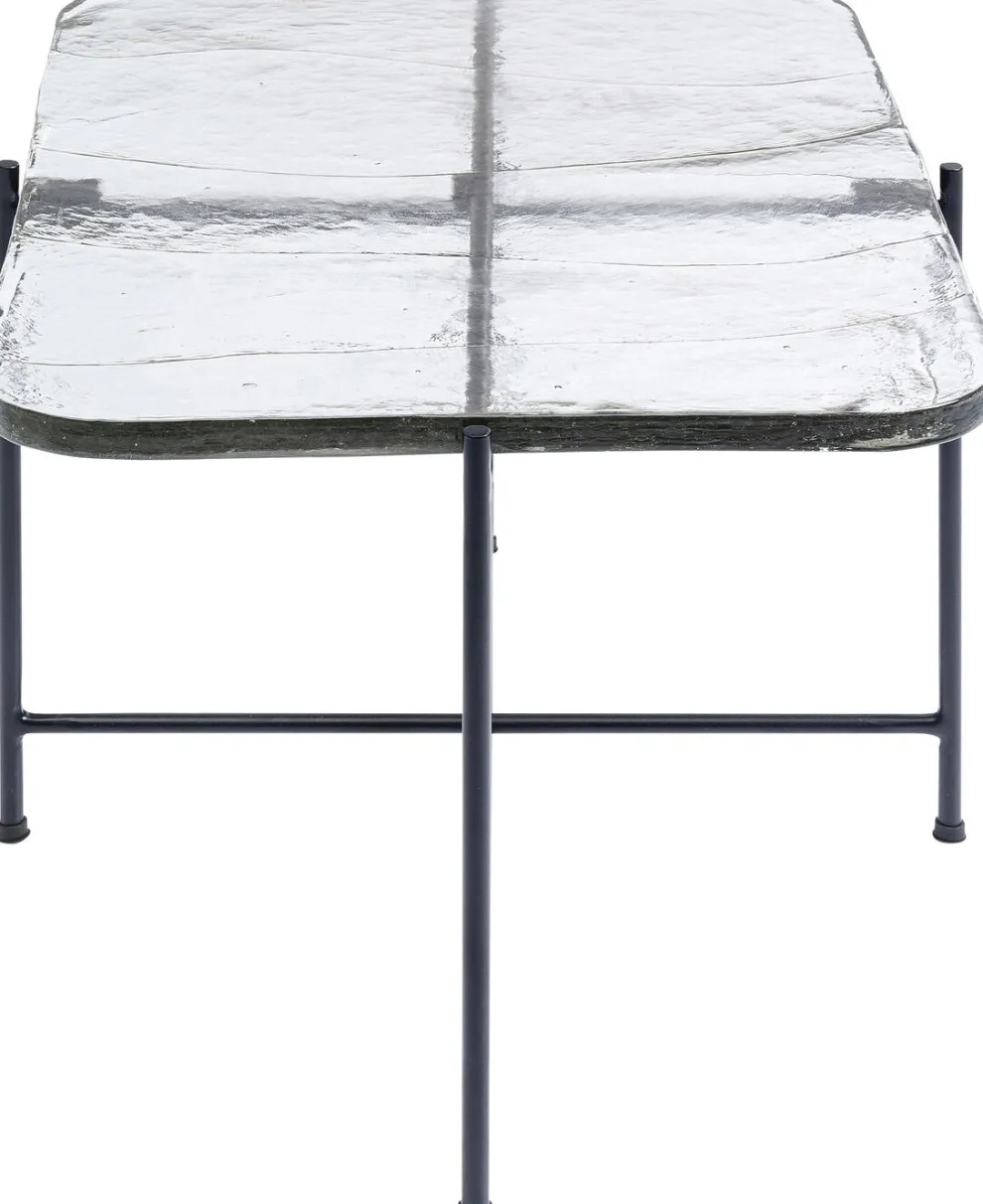 Salontafel Ice Zwart 63x46cm