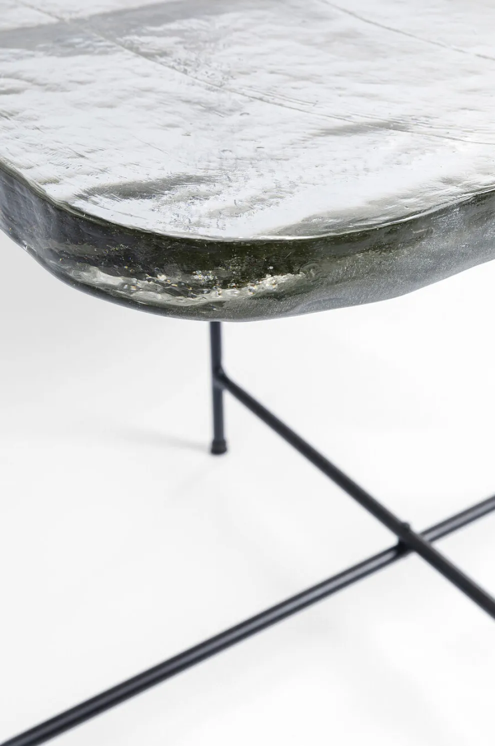 Salontafel Ice Zwart 63x46cm