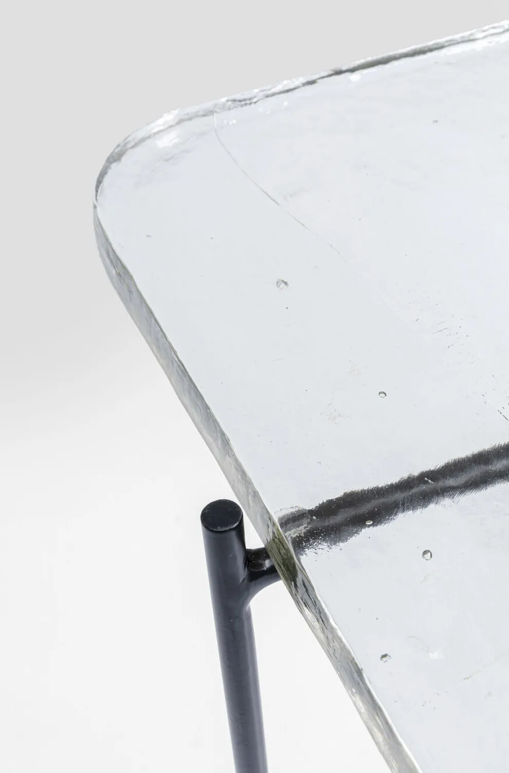 Salontafel Ice Zwart 63x46cm