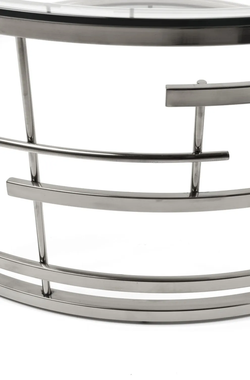 Salontafel Jupiter Zilver Ø100cm