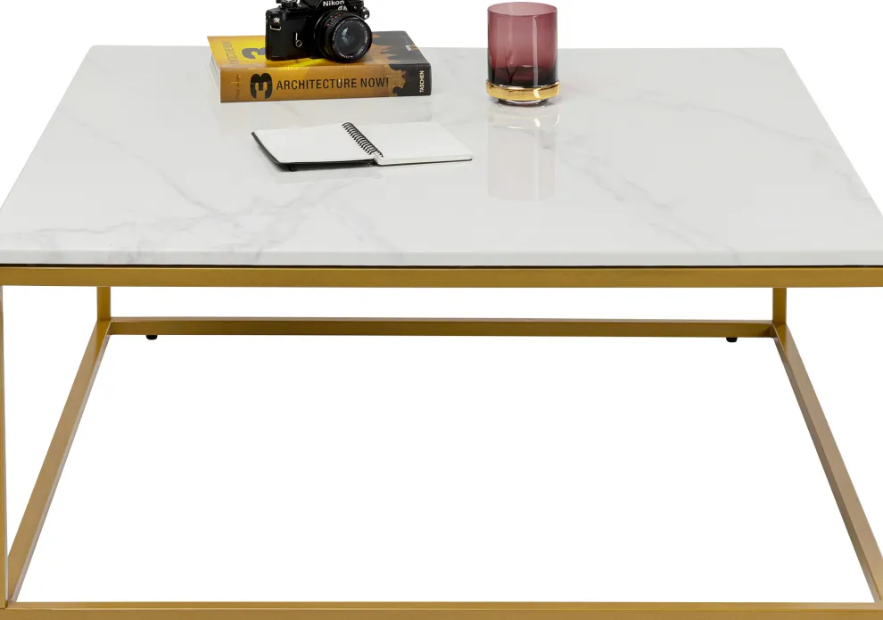 Salontafel Key West Goud 90x90cm